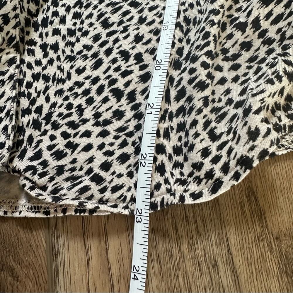 Victoria’s Secret Pajama Lounge Top Animal Print Lace Modal Small - Picture 10 of 10